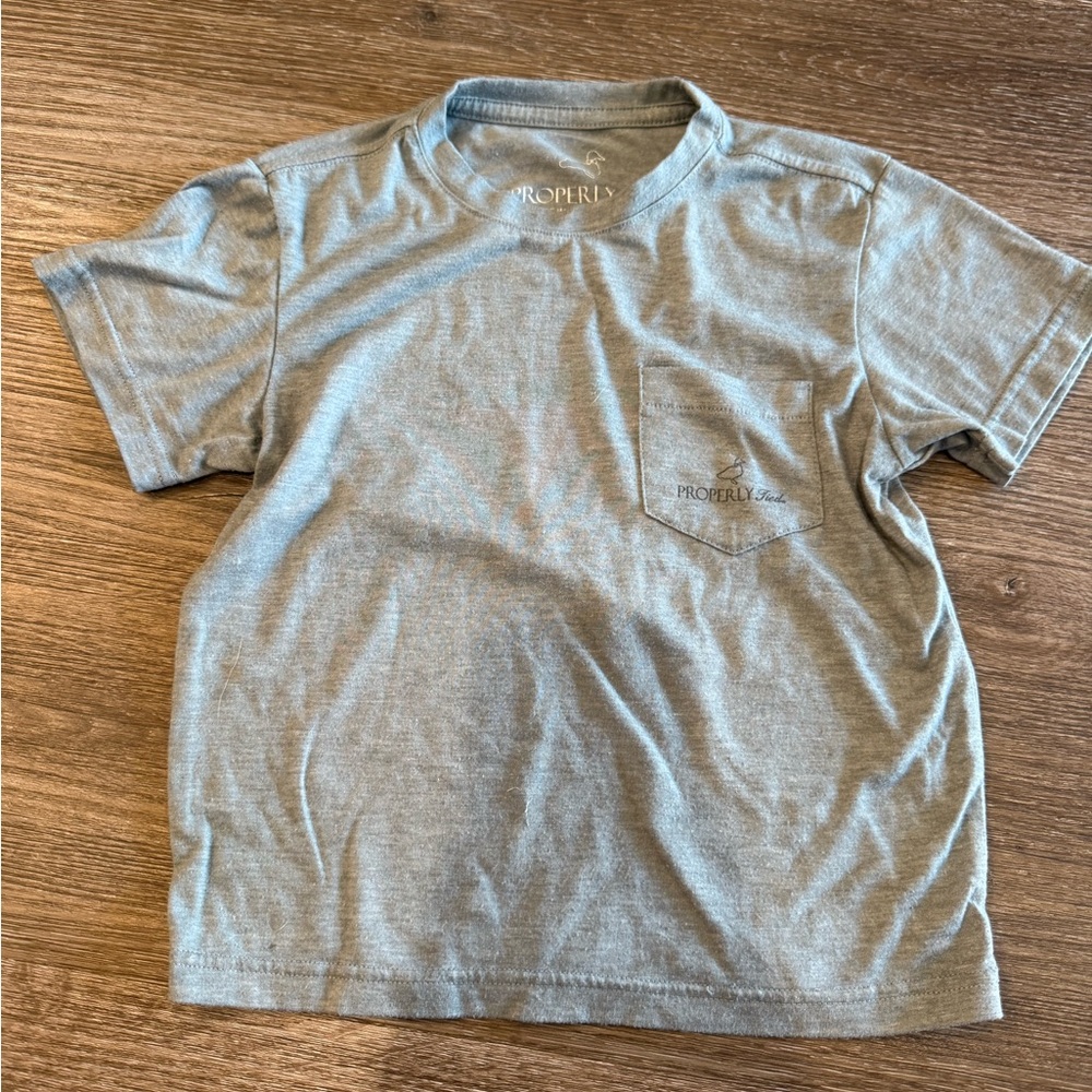Properly Gray Kids T-Shirt